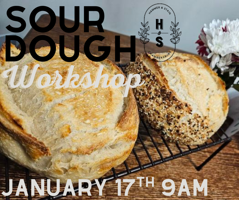 01/17/26 Sourdough Workshop with Starting all things Sourdough 9am