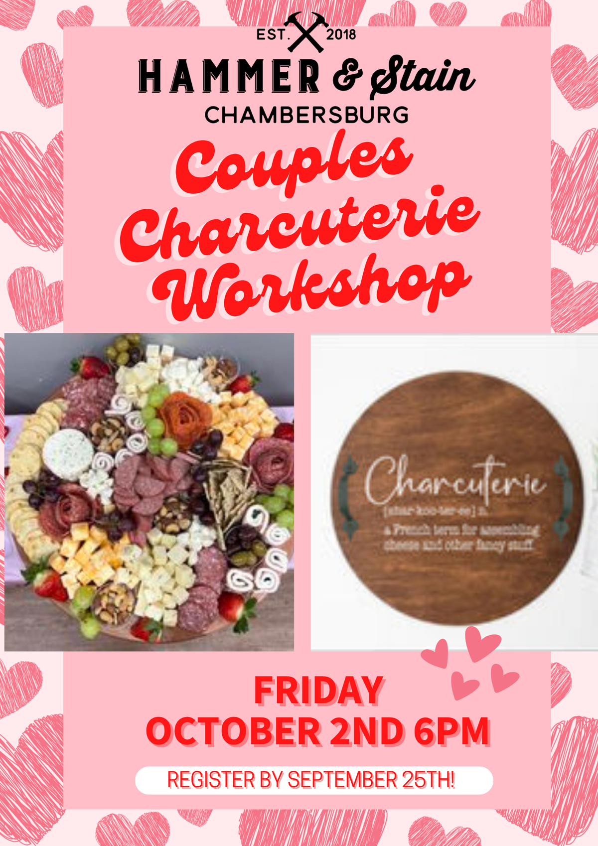 10/02/26 Couples Charcuterie Workshop 6pm