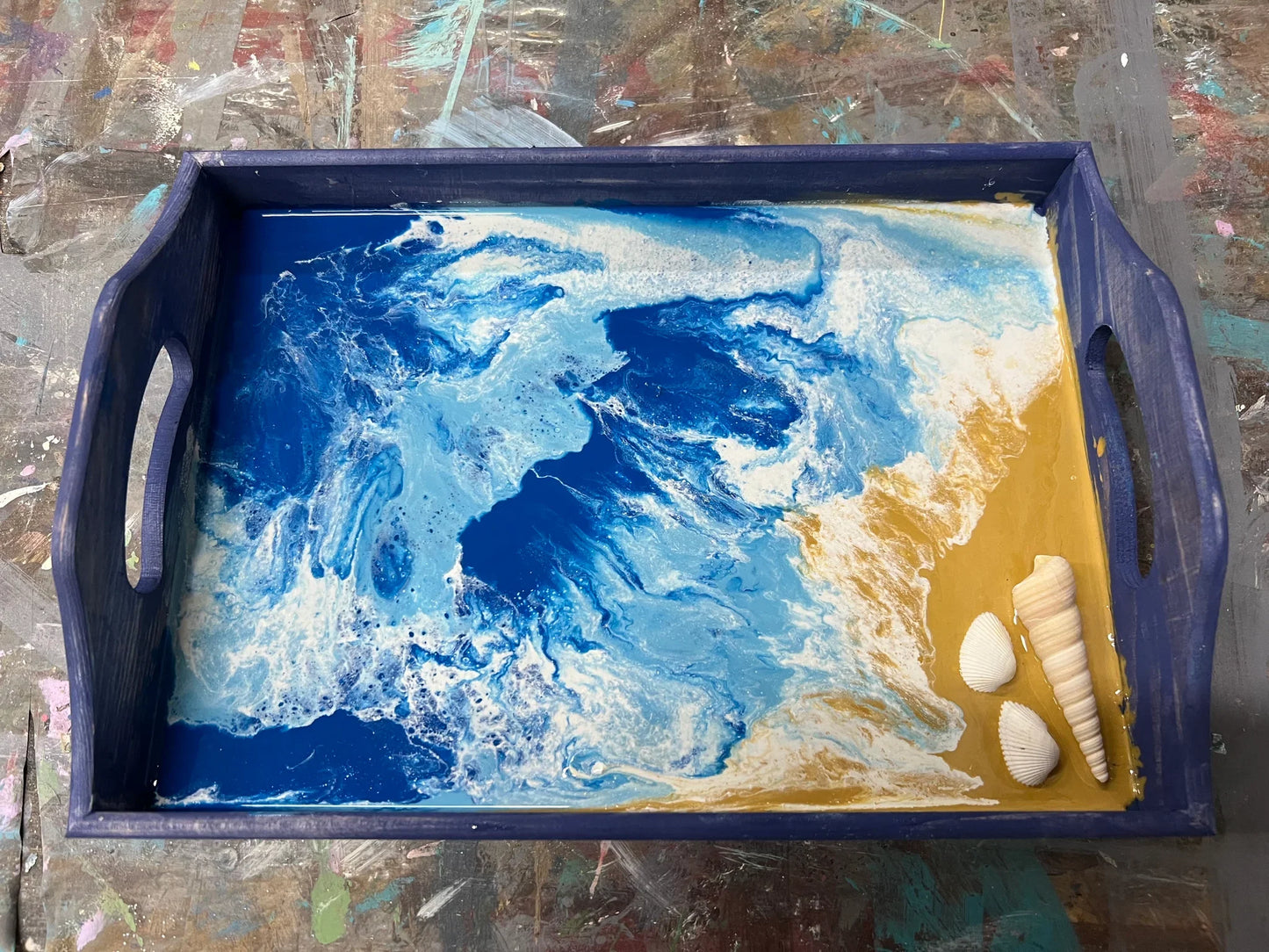 Collection Resin Pouring Workshop