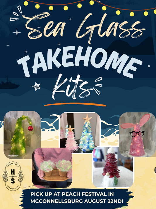 Take Home Kits- All Things Sea Glass for Peach Festival