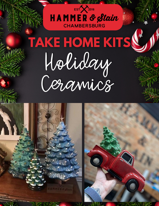 Holiday Ceramics Take Home Kits