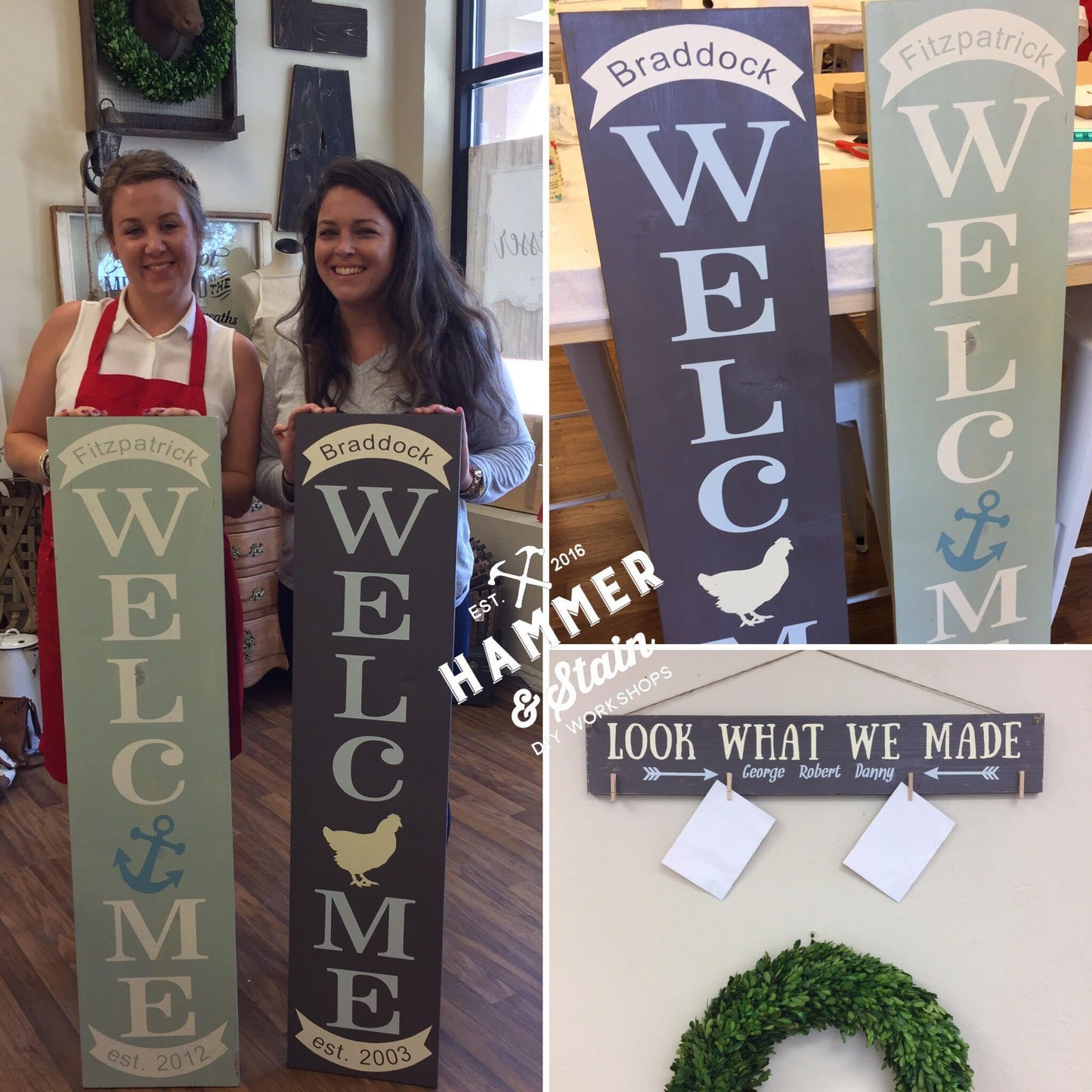 Collection Oversized Planks Workshop $60-$70