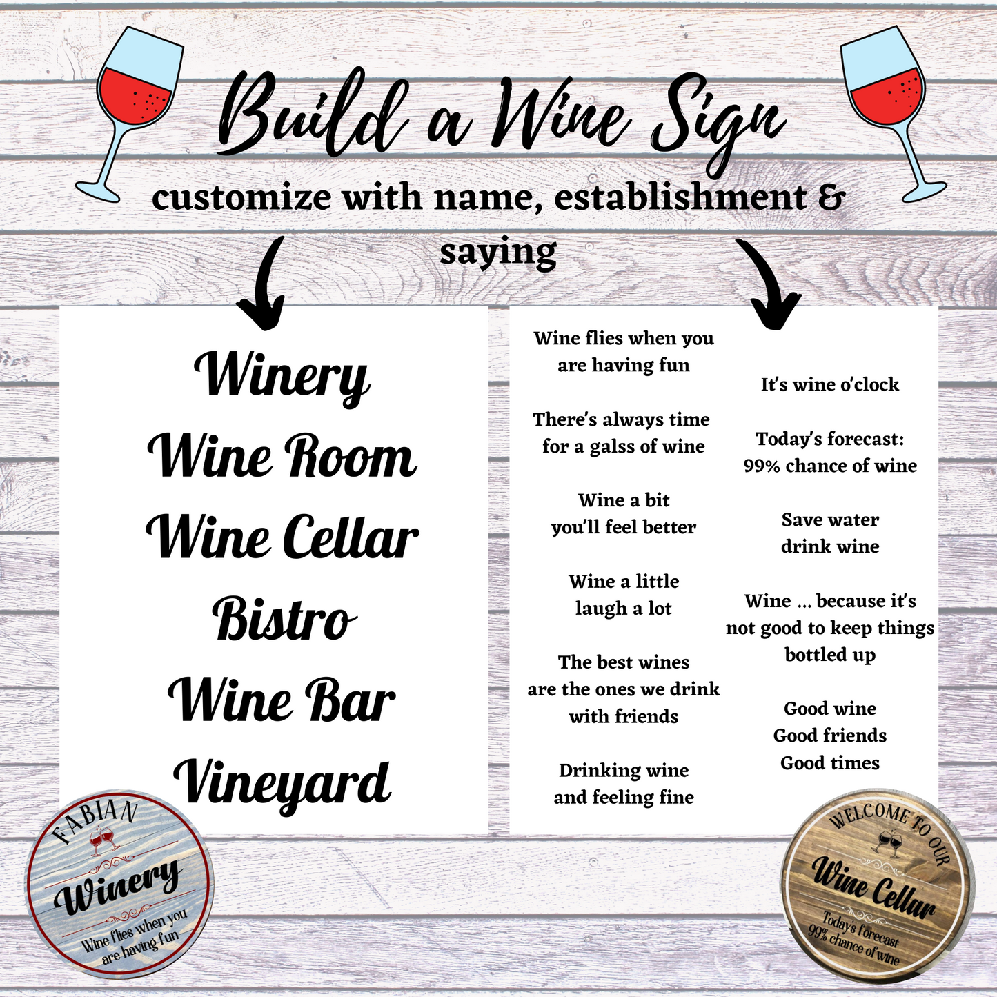 Hammer at Home BUILD A WINE SIGN TAKE HOME KIT